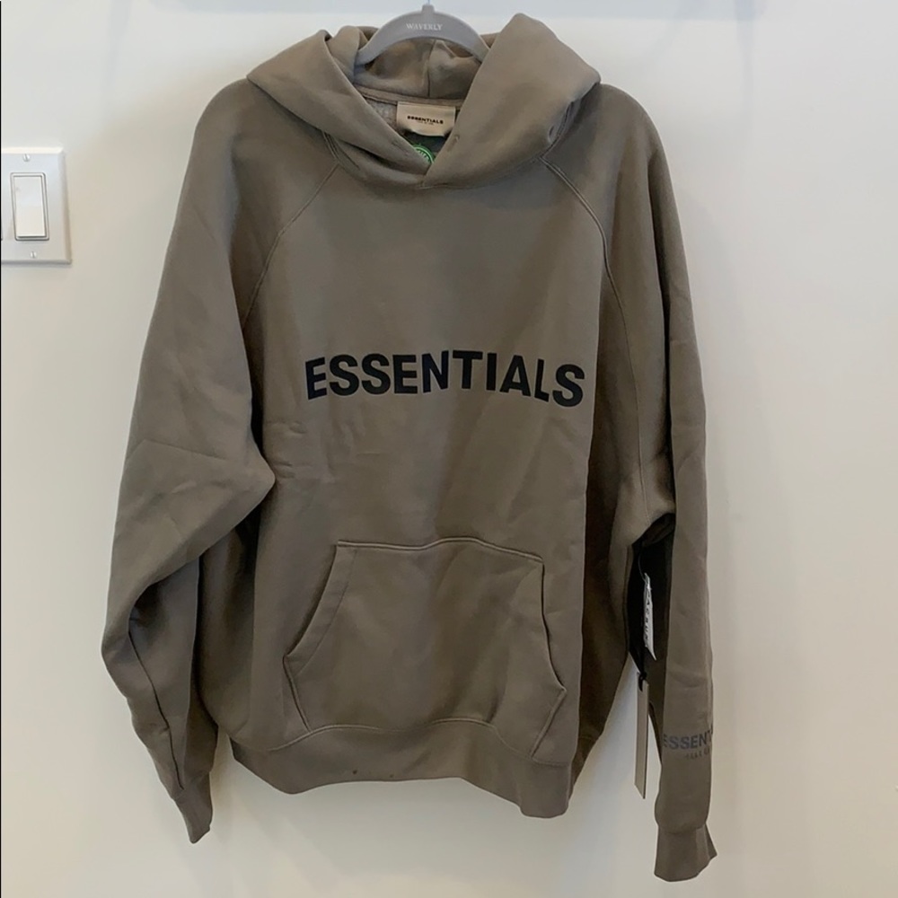 Essentials x Fear Of God Unisex Hoodie Size L